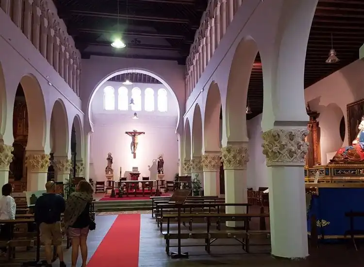 Interior de la antigua Sinagoga de Segovia